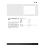 SLV 1008683 10er Verpackung LED Tube V T8 EM/M 1500 22 W 830 
