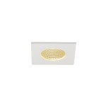 SLV 114431 PATTA-I, Einbauleuchte, LED, 3000 K, eckig, weiß matt, 38°, inkl. Treiber 