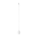 SLV 132661 FENDA, Pendelabhängung, A60, weiß, ohne Schirm, ohne Rosette, offenes Kabel, max. 60 W 