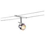 SLV 139132 SALUNA, Seilleuchte für TENSEO Niedervolt-Seilsystem, QR-C51, chrom 