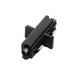 SLV 143090 LÄNGSVERBINDER, für Hochvolt 1Phasen-Aufbauschiene, schwarz, elektrisch 