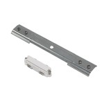 SLV 143151 STABILISATOR LÄNGSVERBINDER, für Hochvolt 1Phasen-Aufbauschiene, nickel matt 
