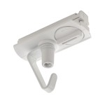 SLV 143171 ADAPTER, für Hochvolt-Stromschiene 1Phasen, weiß, elektrisch, mit Haken 
