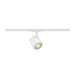 SLV 143951 ENOLA C TRACK, Spot für Hochvolt-Stromschiene 1Phasen, LED, 3000 K, rund, weiß, 55°, 11,2 W, inkl. 1Phasen-Adapter 
