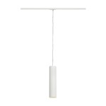 SLV 143961 ENOLA B, Pendelleuchte für Hochvolt-Stromschiene 1Phasen, QPAR51, weiß, max. 50 W, inkl. 1Phasen-Adapter weiß 
