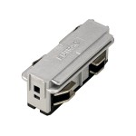 SLV 145564 LÄNGSVERBINDER, für EUTRAC® Hochvolt 3Phasen-Aufbauschiene, elektrisch, silbergrau 