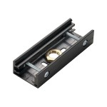 SLV 145600 STOSSSTELLENVERBINDER, für EUTRAC® Hochvolt 3Phasen-Aufbauschiene, M13-Gewinde, schwarz 