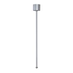 SLV 145724 PENDELABHÄNGUNG, für EUTRAC® Hochvolt 3Phasen-Aufbauschiene, starr, silbergrau, 60 cm, M13 Gewinde 