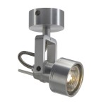 SLV 147559 INDA, Wand- und Deckenleuchte, Spot, QPAR51, aluminium gebürstet, max. 50 W 
