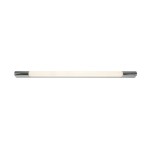SLV 149772 TRUKKO 90, Wandleuchte, LED, 3000 K, chrom/weiß, H 90 cm, inkl. LED- Treiber 