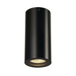 SLV 151810 ENOLA B, Deckenleuchte, QPAR51, rund, schwarz, max. 35 W 