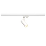 SLV 152961 HELIA 50 TRACK, Strahler für 3Phasen Hochvolt-Stromschiene, LED, 3000 K, weiß, 35°, inkl. 3 Phasen-Adapter 