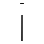SLV 158400 HELIA 30, Pendelleuchte, LED, 3000 K, rund, schwarz, flache Rosette zum Einbau, 7,5 W 