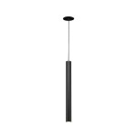 SLV 158410 HELIA 40, Pendelleuchte, LED, 3000 K, rund, schwarz, flache Rosette, 9 W 