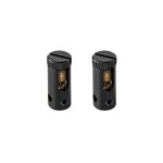 SLV 186350 EINSPEISER, für TENSEO Niedervolt-Seilsystem, schwarz, 2 Stück 