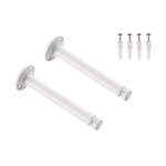 SLV 186641 DECKENUMLENKER, für TENSEO Niedervolt-Seilsystem, weiß, 2 Stück 