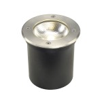 SLV 227600 ROCCI, Outdoor Bodeneinbauleuchte, LED, 3000 K, IP67, rund, edelstahl 316, max. 6 W 