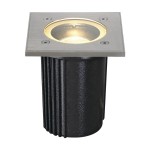 SLV 228434 DASAR® EXACT 116, Outdoor Bodeneinbauleuchte, QPAR51, IP67, eckig, edelstahl 316, max. 35 W 