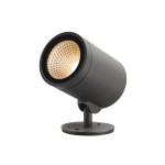 SLV 228555 HELIA SPOT L, Outdoor Wege- und Standleuchte, LED, 3000 K, rund, anthrazit, 15 W, zur Spießleuchte umrüstbar 