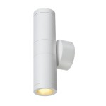SLV 228771 ASTINA, Outdoor Wandleuchte, TCR50-SE, IP44, rund, up/down, weiß, max. 44 W 