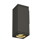 SLV 229525 THEO, Outdoor Wandleuchte, QPAR51, eckig, anthrazit, max. 35 W 