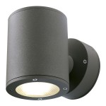 SLV 230365 SITRA UP/DOWN, Outdoor Wandleuchte, zweiflammig, TCR-TSE, IP44, up/down, anthrazit, max. 18 W 