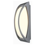 SLV 230445 MERIDIAN, Outdoor Wand- und Deckenleuchte, TC-(D,H,T,Q)SE, IP54, anthrazit, max. 25 W 