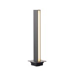 SLV 232165 H-POL 60, Wege- und Standleuchte, einflammig, LED, 3000 K, anthrazit, L/B/H 16,5/16,5/66 cm 