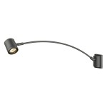SLV 233135 MYRA DISPLAY, Outdoor Wandleuchte, QPAR51, IP55, anthrazit, gewölbt, max. 50 W 