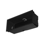SLV 233639 EINBAUTOPF, für ADI Outdoor Wandeinbauleuchte, schwarz 