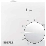 Eberle RTR-S 6202-1 Raumtemperaturregler AP polarweiß 