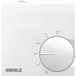 Eberle RTR-S 6731-1 Raumtemperaturregler AP polarweiß 