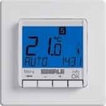 Eberle FIT 3 R / blau UP-Uhrenthermostat 