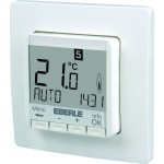 Eberle FIT 3Rw / weiß UP-Uhrenthermostat 
