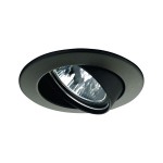Paulmann 179.51 Premium Einbauleuchte schwenkbar rund 83mm 30° GU5,3 max. 50W 230/12V dimmbar Schwarz 