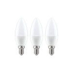 Paulmann 284.26 Standard 230V LED Kerze E14 3er-Pack 3x250lm 3x3,5W 2700K Opal 