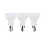 Paulmann 285.80 Standard 230V LED Reflektor R50 E14 3er-Pack 3x450lm 3x5,5W 2700K Opal 