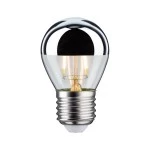 Paulmann 286.64 Modern Classic Edition Standard 230V LED Tropfen Kopfspiegel E27 220lm 2,6W 2700K Kopfspiegel Silber 