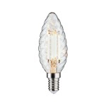 Paulmann 287.07 Vintage Edition Standard 230V LED Kerze E14 gedrehtes Glas 450lm 4,7W 2700K dimmbar Klar 