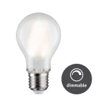 Paulmann 288.15 Filament 230V LED Birne E27 1055lm 9W 4000K dimmbar Matt 