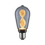 Paulmann 288.86 Inner Glow Edition LED Kolben Helix E27 230V 90lm 3,5W 1800K Rauchglas 