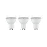 Paulmann 289.30 Standard 230V LED Reflektor GU10 3er-Pack 3x250lm 3x3,5W 4000K Weiß matt 