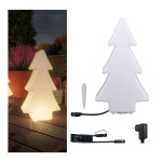 Paulmann 5020 Plug & Shine Bundle LED Lichtobjekt Tree inkl. 2m-Kabel und Trafo IP67 3000K 2,8W Weiß 
