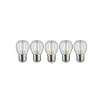 Paulmann 5091 Filament Bundle LED Tropfen E27 230V 5x250lm 5x2,6W 2700K Klar 