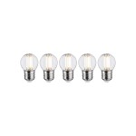 Paulmann 5093 Filament Bundle LED Tropfen E27 230V 5x470lm 5x5W 2700K Klar 