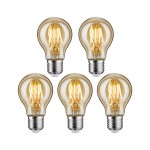 Paulmann 5147 Vintage Edition Bundle LED Birne E27 230V 500lm 4,7W 2500K Gold 