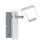Paulmann 666.38 Spotlight Frame 3000K 320lm 230V 4,5W Weiß matt/Chrom 