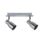 Paulmann 666.87 Spotlight Meli GU10 230V max. 2x10W dimmbar Nickel satiniert 
