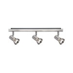 Paulmann 667.00 Spotlight Teja GU10 230V max. 3x10W dimmbar Nickel satiniert 
