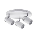 Paulmann 667.12 Spotlight Zyli IP44 GU10 230V max. 3x10W dimmbar Weiß#Chrom 